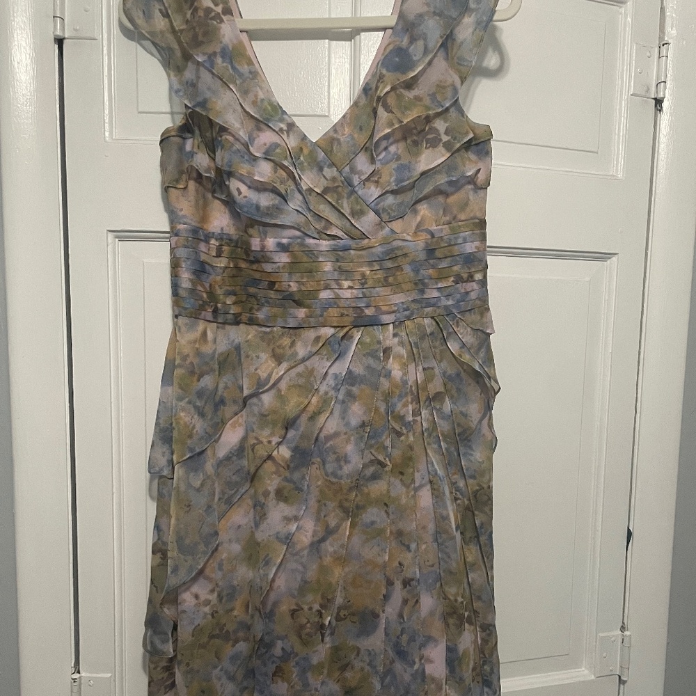 Midi layered formal dress